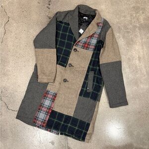 Vintage Stussy Patchwork Coat